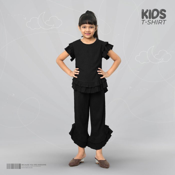 Girls Premium Co-ords - Blackbird - Image 1